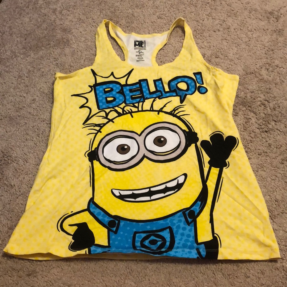 Minions Pajama Tank Top